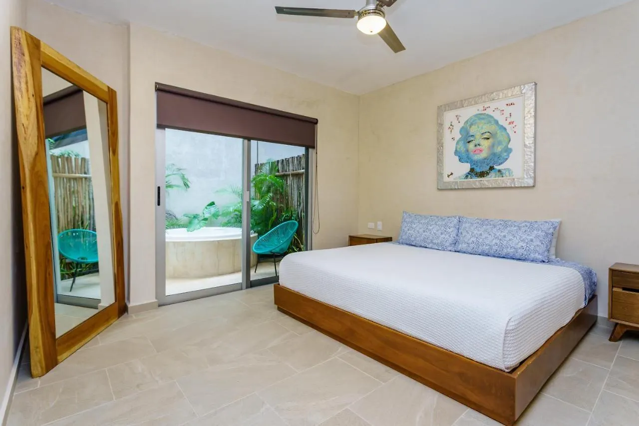 Charming Nature-Inspired Condos With Sultry Surroundings By Stella Rentals Tulum Apartment