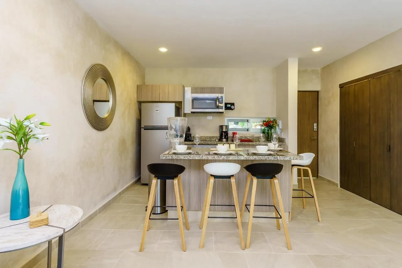 Charming Nature-Inspired Condos With Sultry Surroundings By Stella Rentals Тулум Апартаменты