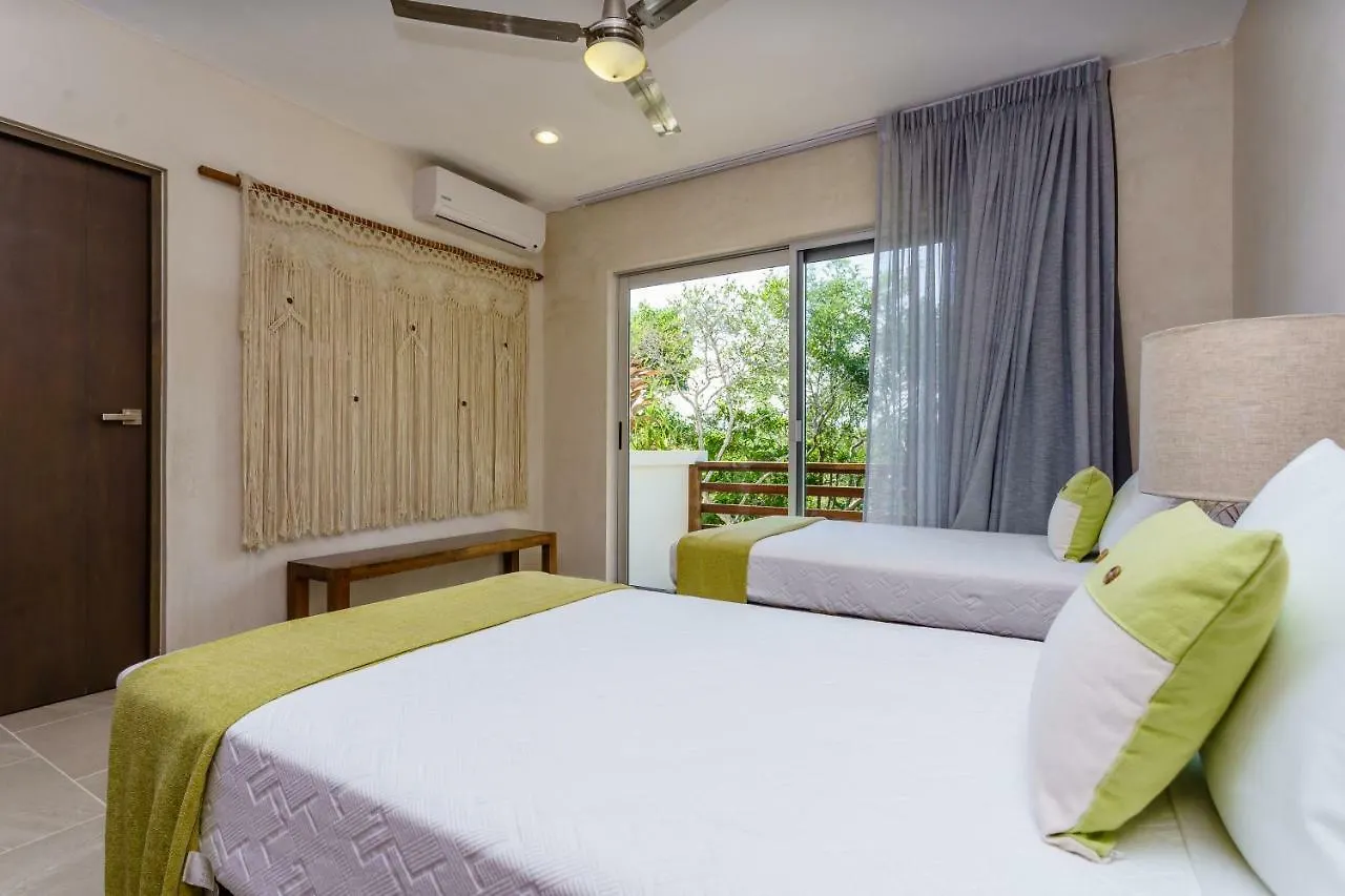 Апартаменты Charming Nature-Inspired Condos With Sultry Surroundings By Stella Rentals Тулум Мексика